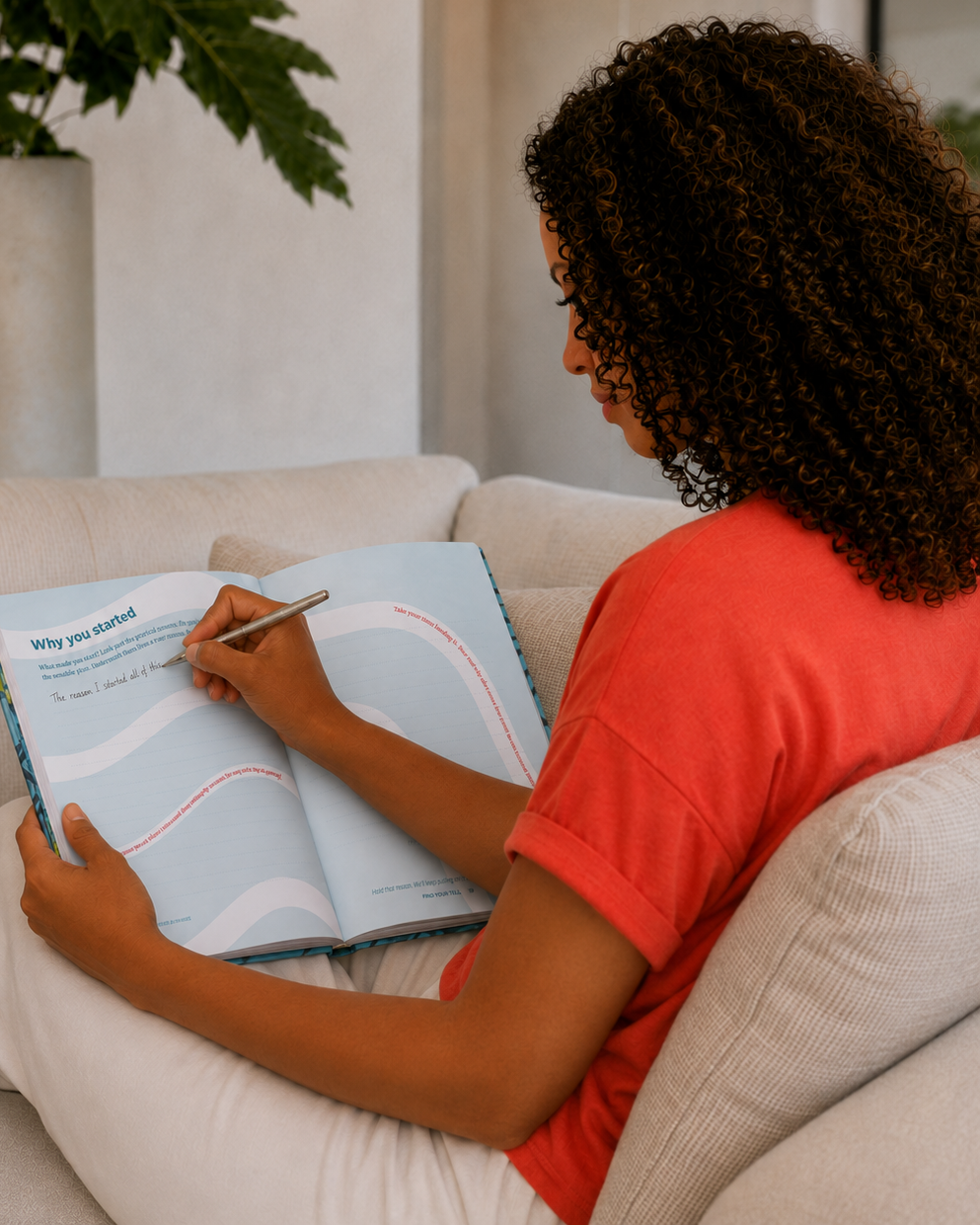 Find Your Tell | Guided journal for founders (Hardcover)